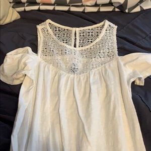 Old Navy off-the-shoulder blouse